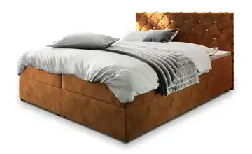 MASSENO Boxbett mit Bettkasten Riva 160x200 cm Kupferfarben
