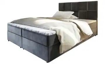 MASSENO Boxbett mit Bettkasten Prata 160x200 cm Grau