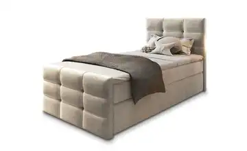 MASSENO Boxbett mit Bettkasten Amon 80x200 cm Beige