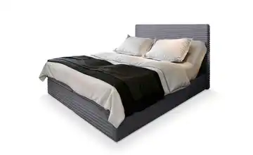 MASSENO Boxbett mit Bettkasten Milara 140x200 cm Grau