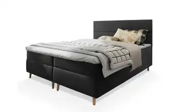 MASSENO Boxbett mit Bettkasten Santa 140x200 cm Grau