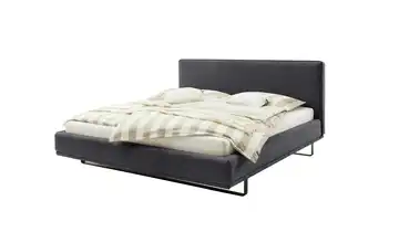 SCHÖNER WOHNEN Kollektion Polsterbett in 180x200 cm Como Anthrazit