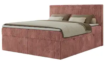 Boxbett mit Bettkasten Tiliano 140x200 cm H3 Altrosa