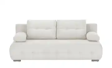 Schlafsofa Mikrofaser Indigo Creme