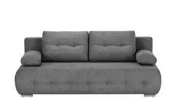 Schlafsofa Mikrofaser Indigo Anthrazit