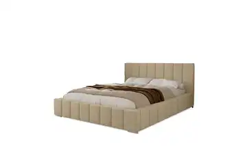 Polsterbett mit Stauraum Ayr Creme 160x200 cm