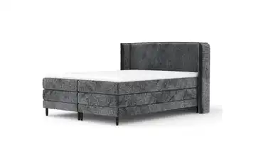 Boxspringbett 158 cm 140x200 cm Anthrazit