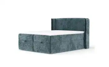 Boxspringbett mit Stauraum 178 cm 160x200 cm Blau