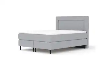 Boxspringbett 185 cm 180x200 cm Grau