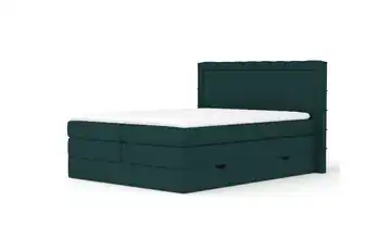 Boxspringbett mit Stauraum 207 cm 180x200 cm Grün