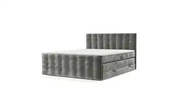 Boxspringbett mit Stauraum 182 cm 180x200 cm Grau