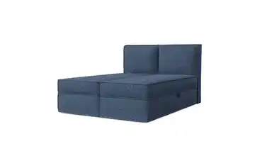 Boxspringbett 142 cm 140x200 cm Marineblau
