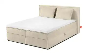 KONSIMO Boxbett 140 cm x 200 cm 145 cm 140x200 cm Creme