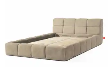 KONSIMO Polsterbett 140 cm x 200 cm 170 cm 140x200 cm Beige