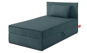 KONSIMO Boxbett 80 cm x 200 cm 85 cm 80x200 cm Blau