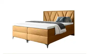 Boxbett 140x200 Schwarz 140 cm 140x200 cm Gelb