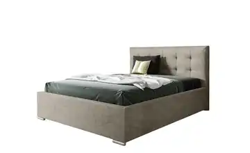 Polsterbett mit Bettkasten Play 180x200 cm Dunkelbeige