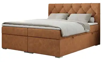 Boxbett mit Bettkasten Alda 140x200 cm H3 Orange