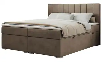 Boxbett mit Bettkasten Ally 120x200 cm H3 bronzefarben