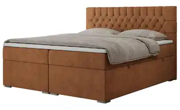 Boxbett mit Bettkasten Pera 160x200 cm H4 Orange