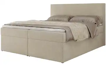 Boxbett mit Bettkasten Jaguar 200x200 cm H3 Beige