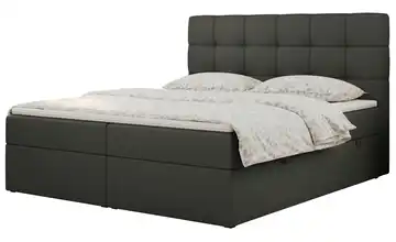 Boxbett mit Bettkasten Erni 140x200 cm H3 Anthrazit