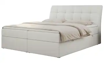 Boxbett mit Bettkasten Diegos 160x200 cm H3 Weiß