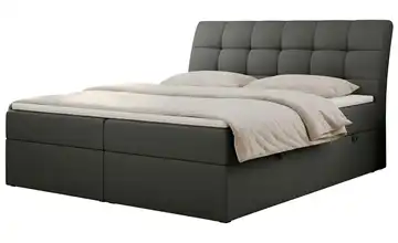 Boxbett mit Bettkasten Diegos 160x200 cm H4 Anthrazit