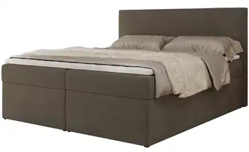 Boxbett mit Bettkasten Jaguar Braun H4 160x200 cm