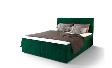 Boxbett mit Stauraum Bahama 160x200 cm Grün