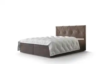 Altea mit Stauraum Boxbett 200x200 cm Braun