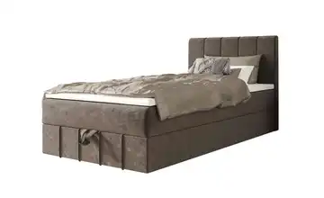 Boxbett mit Stauraum Bahama 90x200 cm Braun