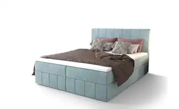 Boxbett mit Stauraum Bahama 160x200 cm Blau
