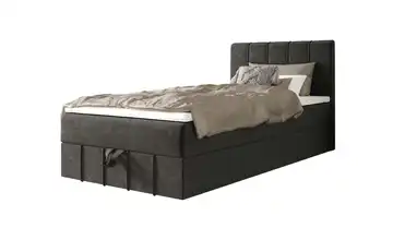 Boxbett mit Stauraum Bahama 90x200 cm Grau