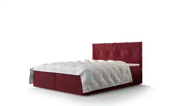 Altea mit Stauraum Boxbett 200x200 cm Rot