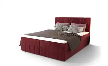 Boxbett mit Stauraum Bahama 160x200 cm Rot