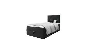 Boxbett mit Stauraum Altea 90x200 cm Dunkelgrau