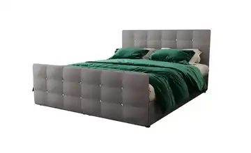 Boxbett 140 cm 140x200 cm Hellgrau