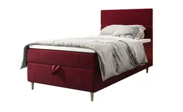 Boxbett mit Stauraum Flo 90x200 cm Rot