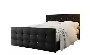 Boxbett 140x200 cm Schwarz