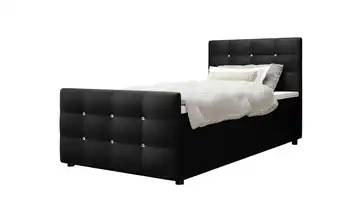  Boxbett mit Stauraum, Matratze H3 und Topper Kleo