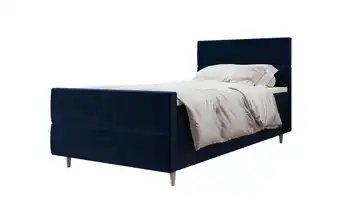 Boxbett mit Stauraum Flo Plus 90x200 cm Dunkelblau