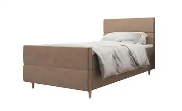 Boxbett mit Stauraum Flo Plus 100x200 cm Beige