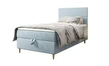 Boxbett mit Stauraum Flo 90x200 cm Hellblau