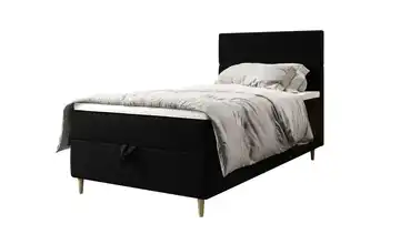 Boxbett mit Stauraum Flo 90x200 cm Schwarz