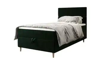 Boxbett mit Stauraum Flo 90x200 cm Dunkelgrün