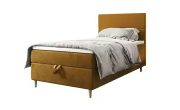 Boxbett mit Stauraum Flo 100x200 cm Gelb