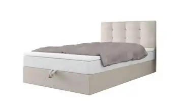 Boxbett mit Stauraum Duo Boxbett 90x200 cm Beige