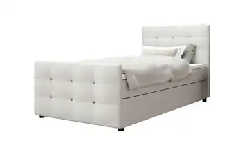  Boxbett mit Stauraum, Matratze H3 und Topper Kleo