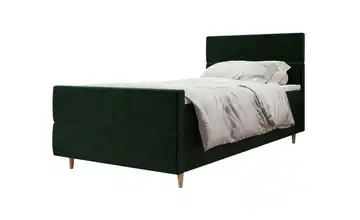 Boxbett mit Stauraum Flo Plus 90x200 cm Dunkelgrün